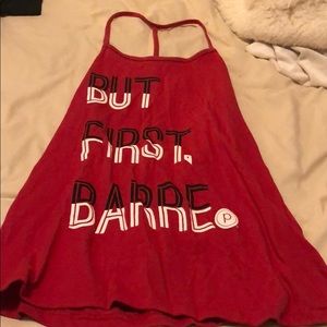 Pure Barre High Neck Halter Tank